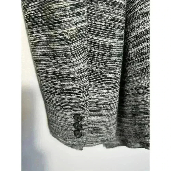 EUC Rachel Roy Black Multi Blazer grey tweed Size 22W Single Button Front - Picture 5 of 11